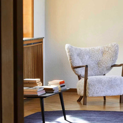 &Tradition SK23 In Between Coffee Table, black lacquered oak