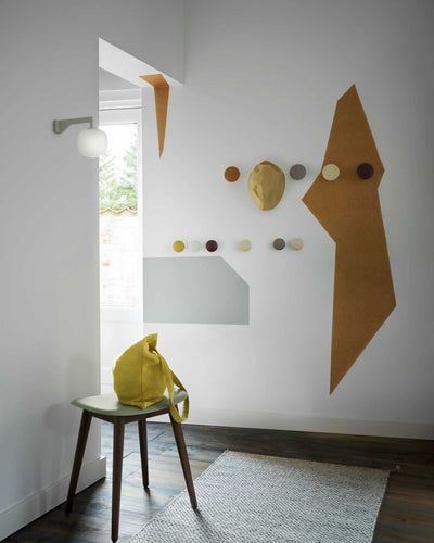 Muuto Dots Wood ø9 wall hook, grey