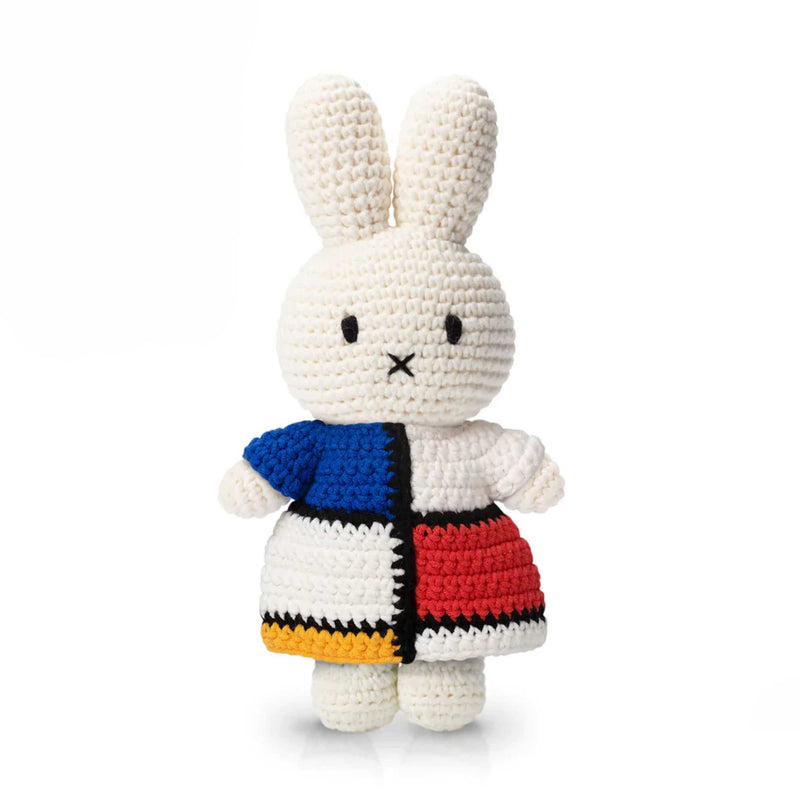 Just Dutch Miffy crochet, Mondrian Dress