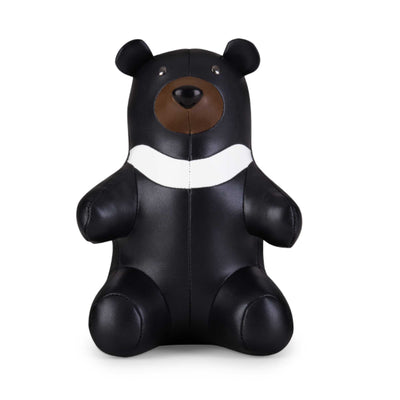 Zuny Bookend Classic Moon Bear, black/white