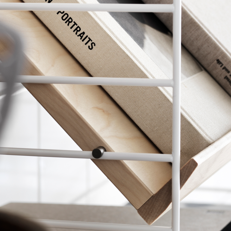 String Shelving System Magazine Shelves Solid