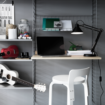 String Shelving System Magazine Shelves Wire