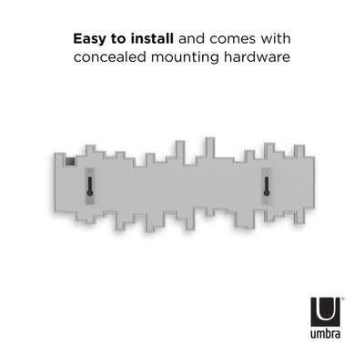 Umbra Sticks multi hook, grey