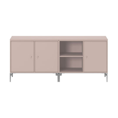 Montana Save sideboard with legs, 3 unit with door, 1 open-shelf