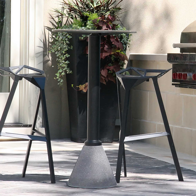 Magis Table One Bistro Alto, natural/black/black