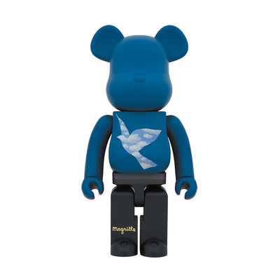 BE@RBRICK René Magritte "L'oiseau de ciel 1965/La belle societe 1965" 1000%