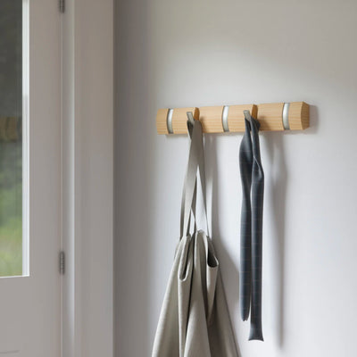 Umbra Flip 5 wall hook, natural