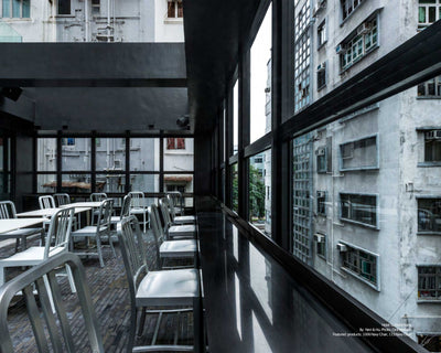 Emeco 1006 NAVY® chair, brushed