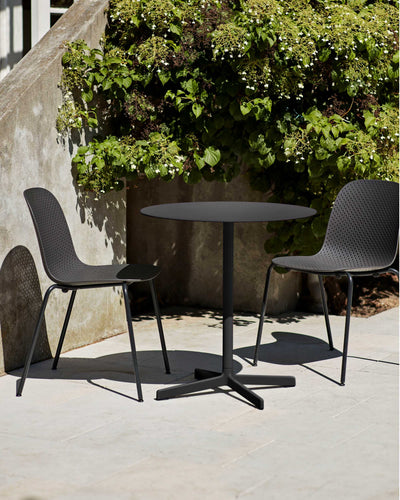 HAY Neu table round, anthracite (Ø70cm) (outdoor)