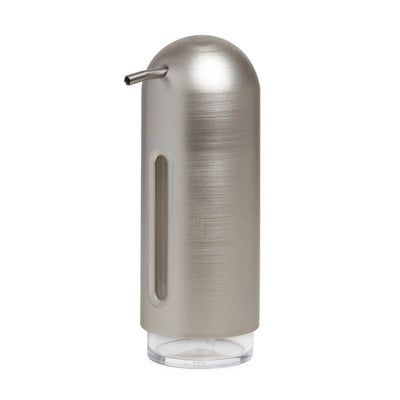 Umbra Penguin soap pump, nickel