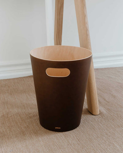 Umbra Woodrow Can, Espresso