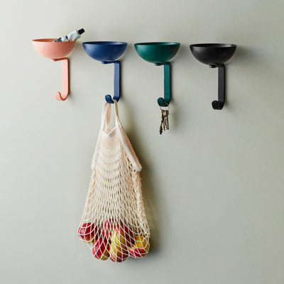 Northern Nest Wall Hook , Black