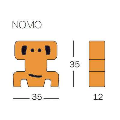 Magis Ladrillos Shelf Support Nomo