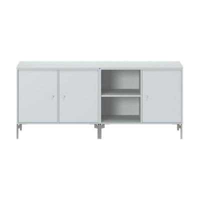Montana Save sideboard with legs, 3 unit with door, 1 open-shelf