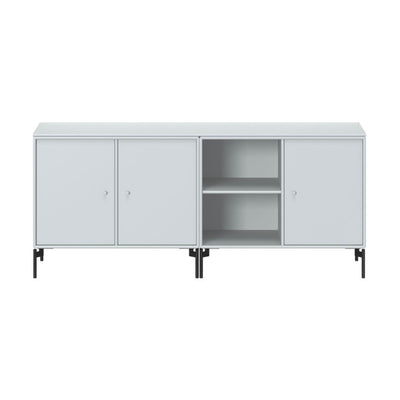 Montana Save sideboard with legs, 3 unit with door, 1 open-shelf