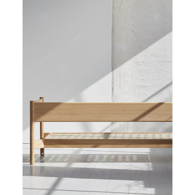 Hay Arbour Eco 3 Seater , Re-Wool 198-Oiled Waxed Solid Oak