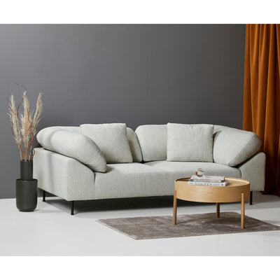 Woud Arc coffee table Ø66, oiled oak