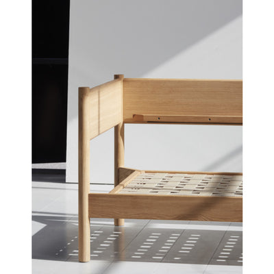 Hay Arbour Eco 3 Seater , Re-Wool 198-Oiled Waxed Solid Oak