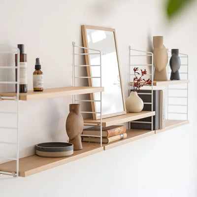 String Pocket, oak/white