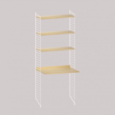 String Shelving System Workstation