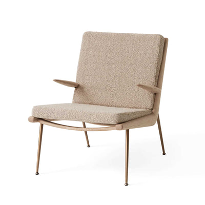&Tradition HM2 Boomerang Lounge Chair, Karakorum 003-White Oiled Oak
