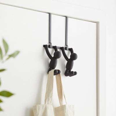 Umbra Buddy over-the-door double hook, black