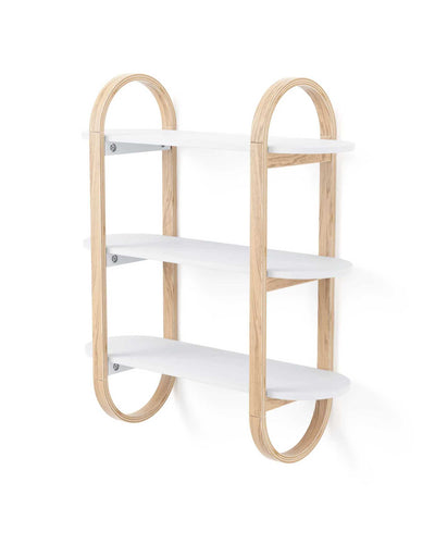 Umbra Bellwood Wall Shelf, white/natural