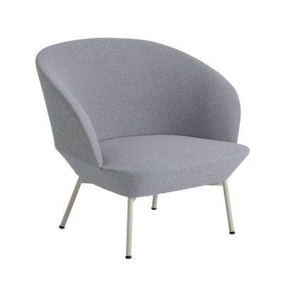 Muuto Oslo Lounge Chair Tube Base, vidar 146/grey