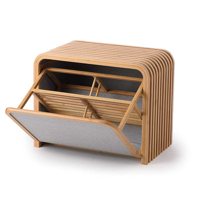 Gudee Tolin storage bench, natural