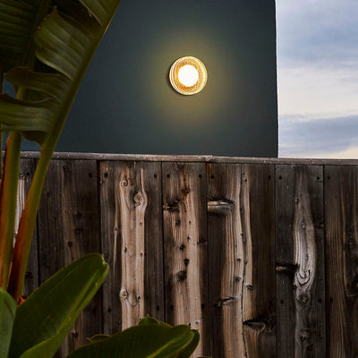 Marset ROC IP65 wall lamp, black (outdoor)