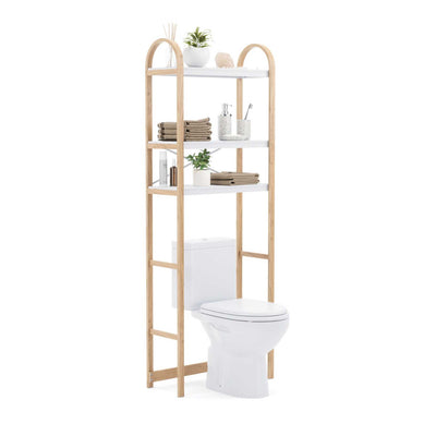 Umbra Bellwood Over The Toilet shelf, natural