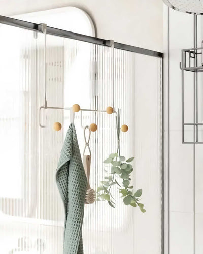 umbra Estique Over The Door Rail Hook, white