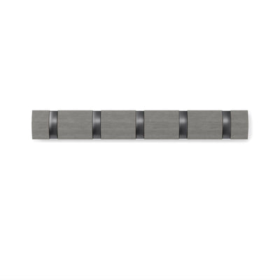 Umbra Flip 5 wall hook, grey/pewter