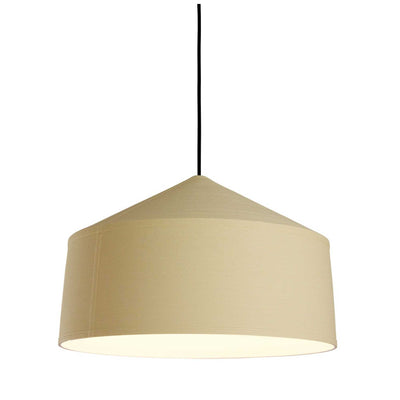 Marset Zenc pendant lamp, pale yellow