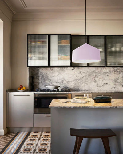 Marset Zenc pendant lamp, pale pink