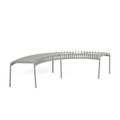 HAY Palissade Park bench (Set of 2), sky grey