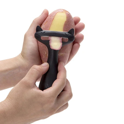 Peleg Design CatPeeler Vegetable Peeler , Black