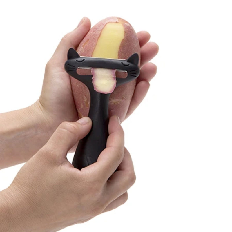 Peleg Design CatPeeler Vegetable Peeler , Black