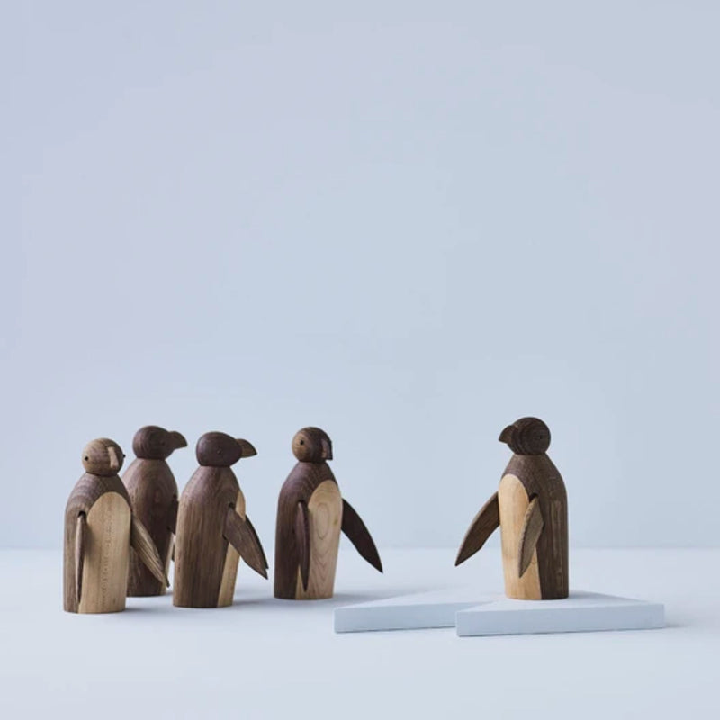 Lucie Kaas Skjode Penguin, smoked oak (12 cm)