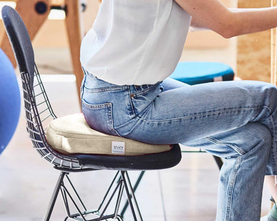 VLUV Pil & Ped balance cushion, pebble