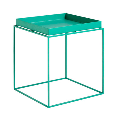 HAY Tray side table M, Peppermint Green (40x40 cm)