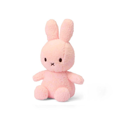 Miffy Sitting Terry Soft Toy (23cm) , Light Pink