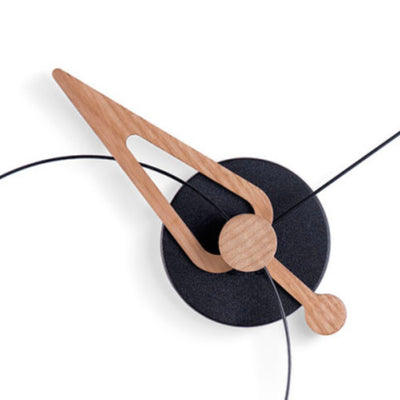 Nomon Pico wall clock, black/oak