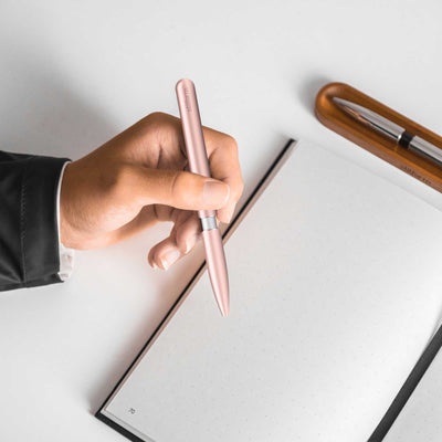 Stilform Aluminium Ballpoint Pen, rose moon
