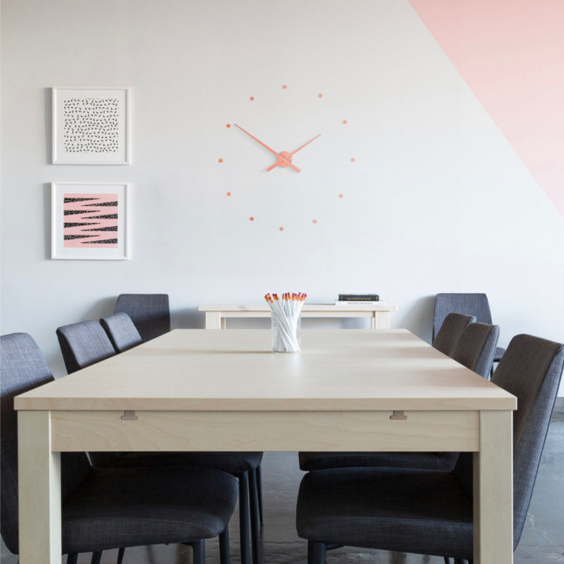 Nomon OJ wall clock, pink
