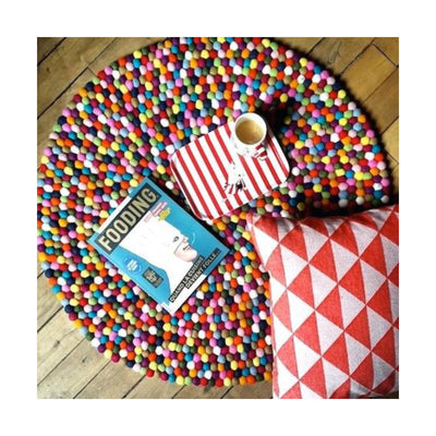 HAY Pinocchio carpet Ø90, multicolour