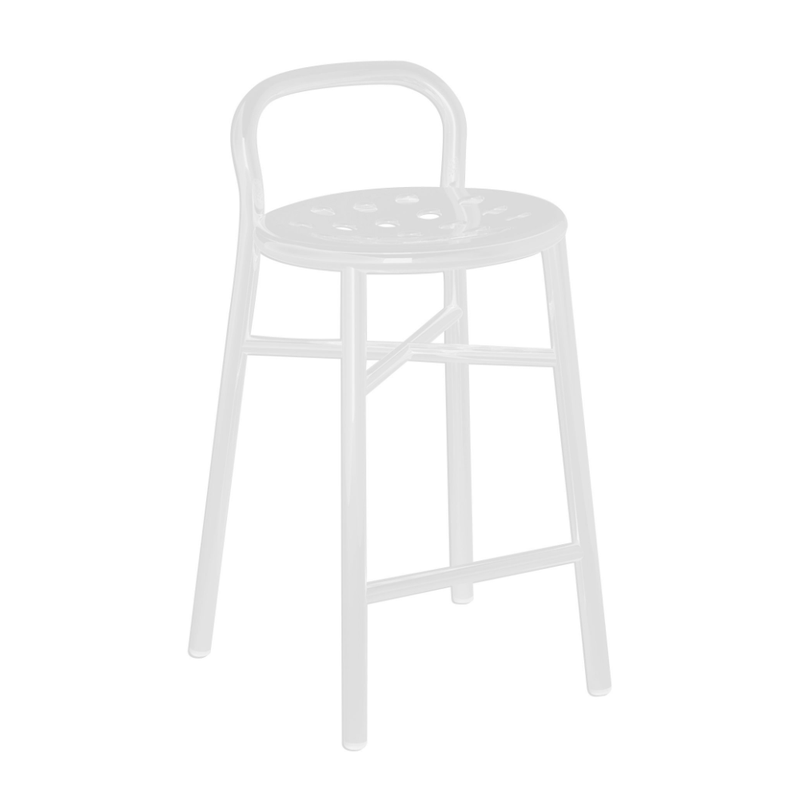 Magis Pipe bar stool (67/77 cm) (outdoor)