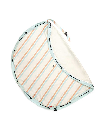 Play&Go OUTDOOR playmat and bag, stripes (ø140cm)