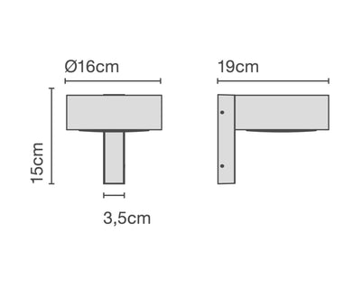 Marset Plaff On A wall lamp