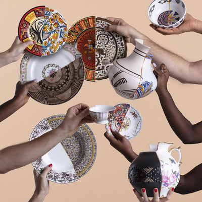 Seletti Hybrid dinner plate Ø27, lothal